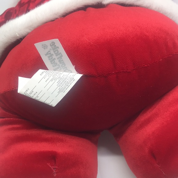 Christmas Plush Snowflake Teddy 2002 Stuffed Animal White Bear - Picture 7 of 9